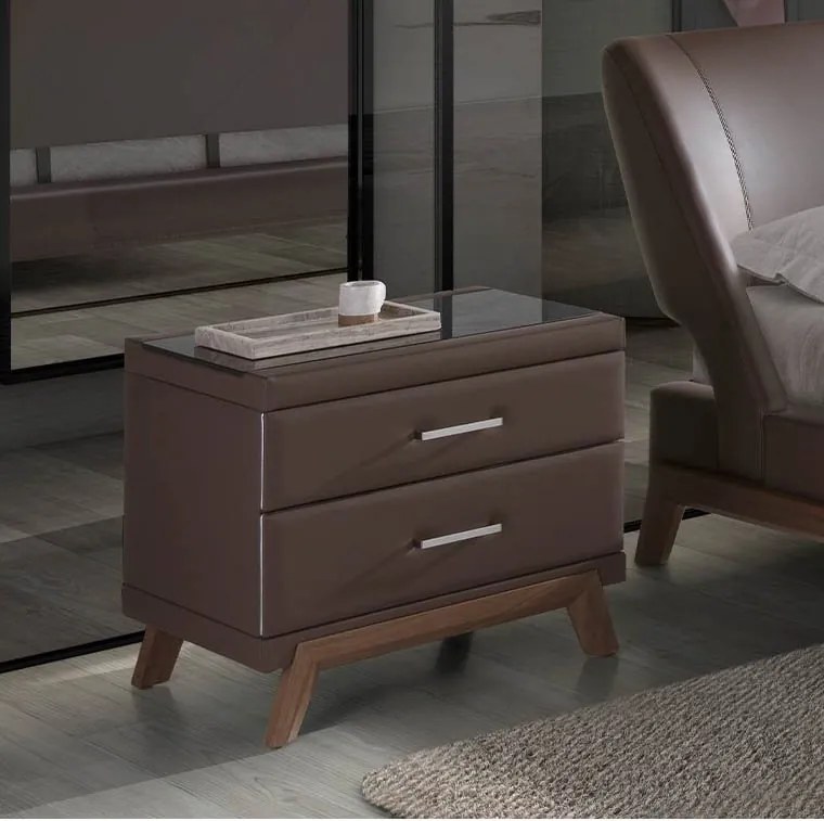 Noptiera eleganta design LUX Brown