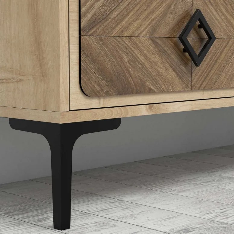 Ansamblu Comoda TV Samba Oak