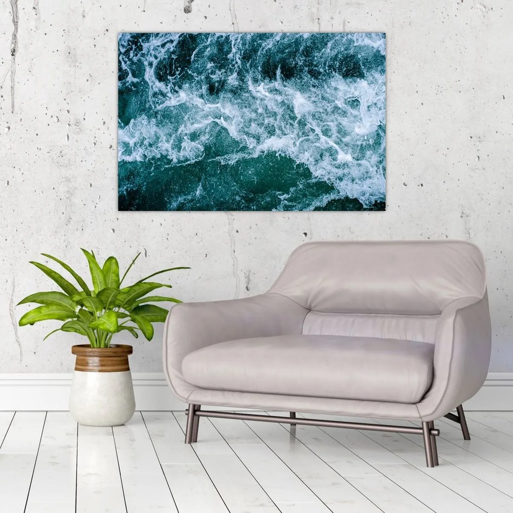 Tablou - Valuri oceanice (90x60 cm)