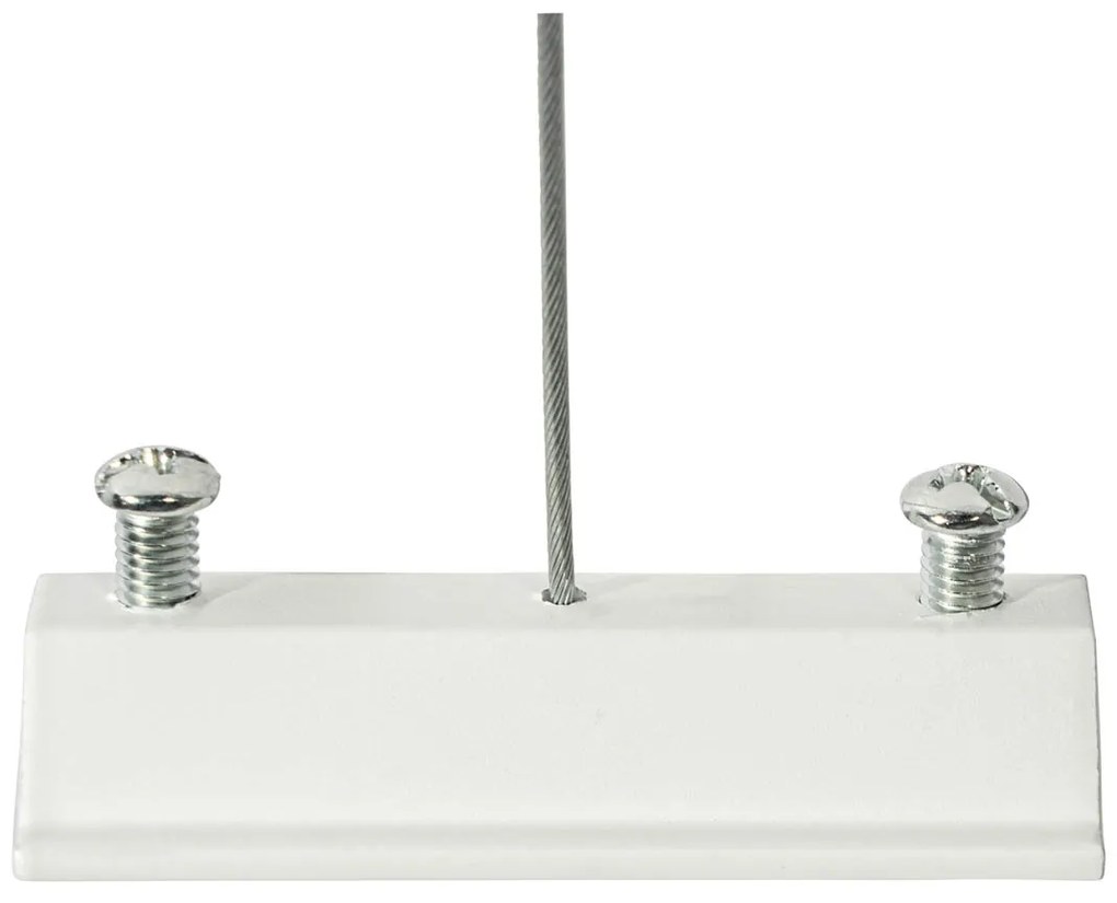 Sistem modern de iluminat pe șină suspendat cu 6 spoturi albe monofazate GU10 50mm - Iconic Ruby Honey