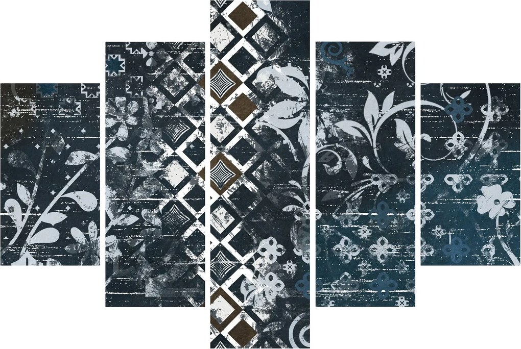 Tablou - Decorațiuni flori (150x105 cm)