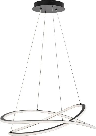 Rabalux 72341 - Lustră LED dimabilă suspendată pe cablu MALIRA 75W/230V 3000-6500K + telecomandă