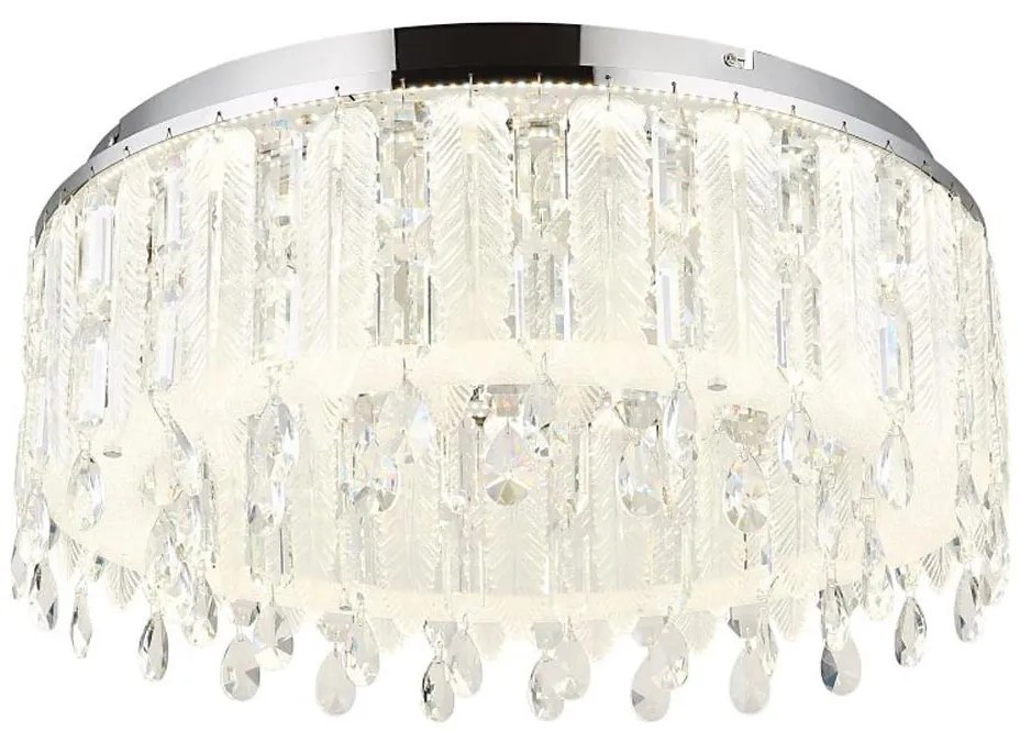 Globo 67176-58D - Plafonieră LED KLUNKA, 58W/230V, 2700–6000K, diametru 58,5 cm + telecomandă