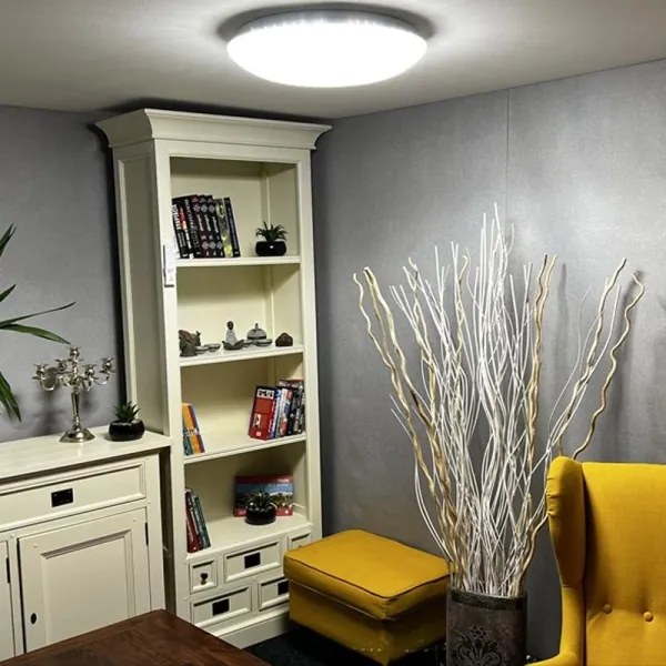 Plafonieră LED dimabilă LED/48W/230V 2700-6500K Wi-Fi Tuya + telecomandă