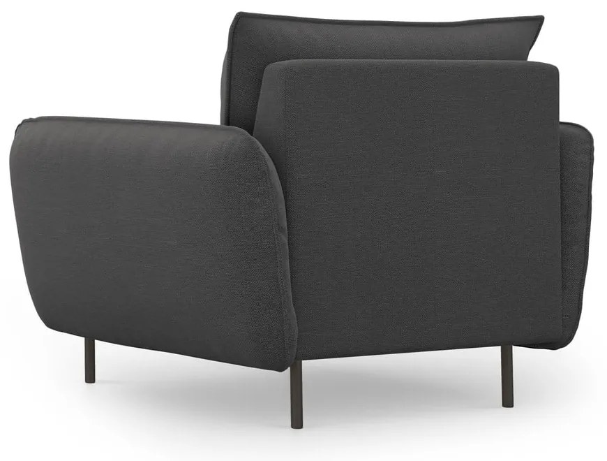 Fotoliu Cosmopolitan Design Vienna, gri închis