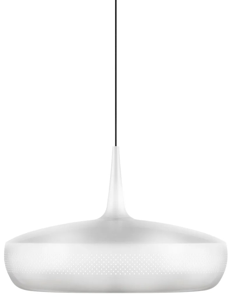 Abajur metalic design retro Clava Dine, Matt White