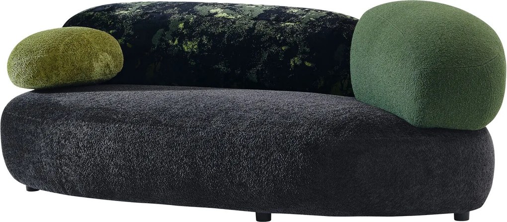 Set canapea dumonde + 2 fotolii cu sezut confortabil din spuma high-density Serene 220x 134 cm