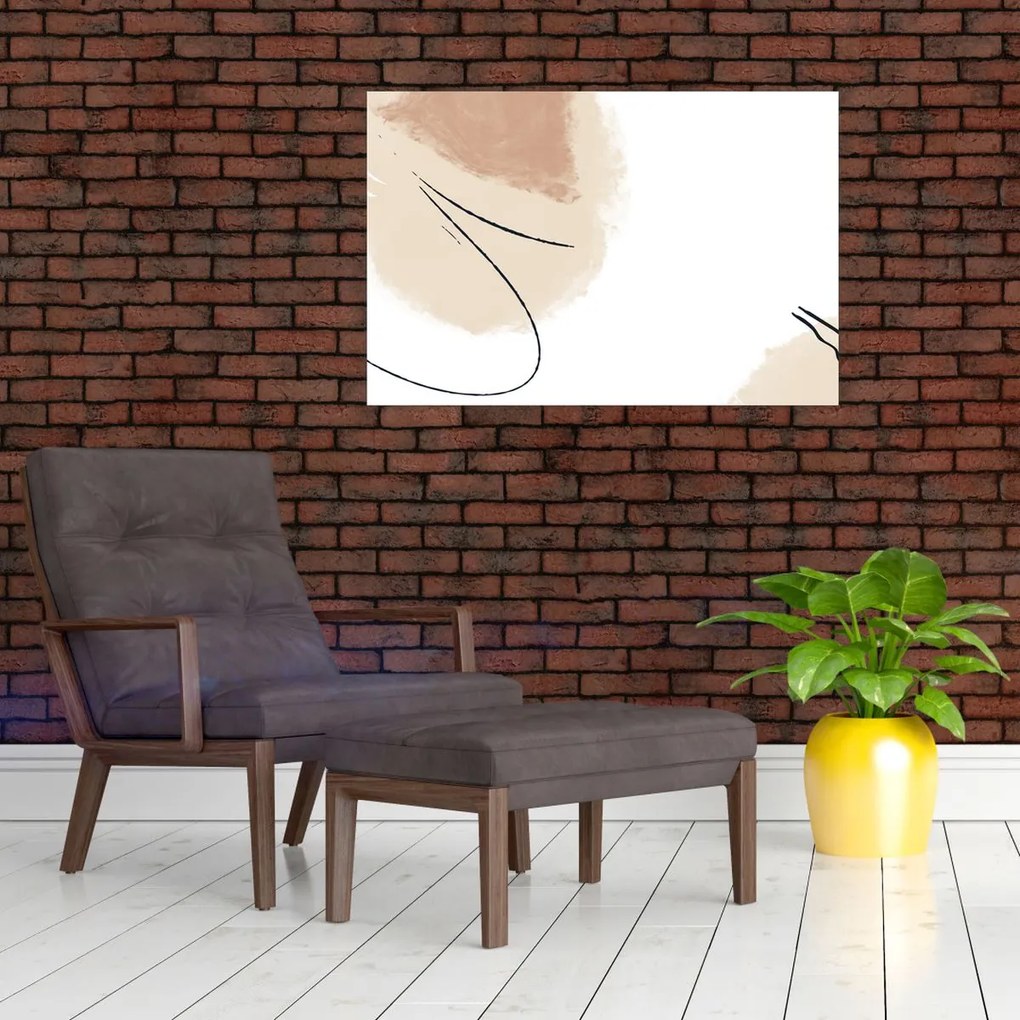 Tablou - Abstracție albă (90x60 cm)