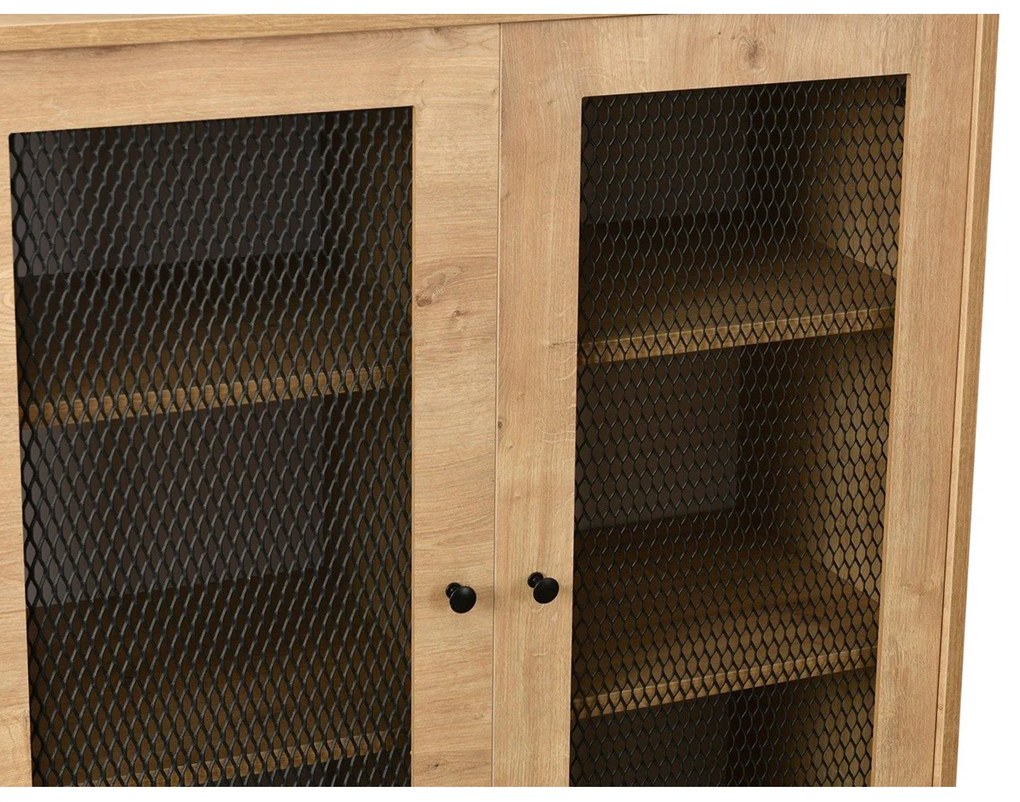 Dulap Masilu 1 (stejar + negru). 1106774