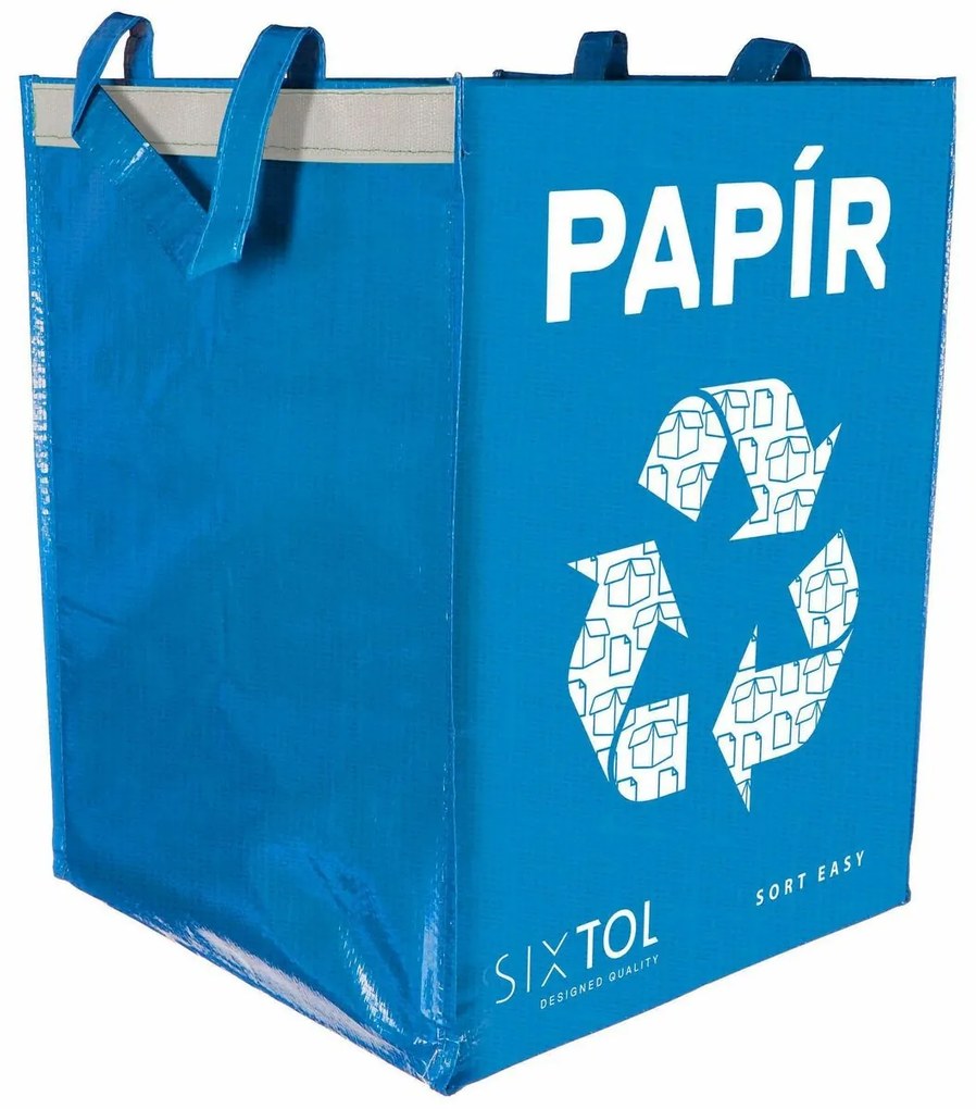 Sixtol Sac pentru deșeuri sortate SORT EASY PAPER,36 l