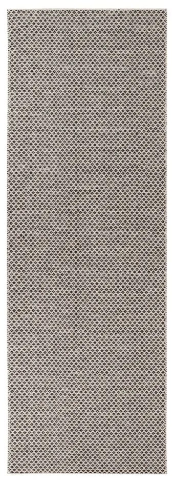Covor potrivit pentru exterior Narma Diby, 70 x 200 cm, crem - negru
