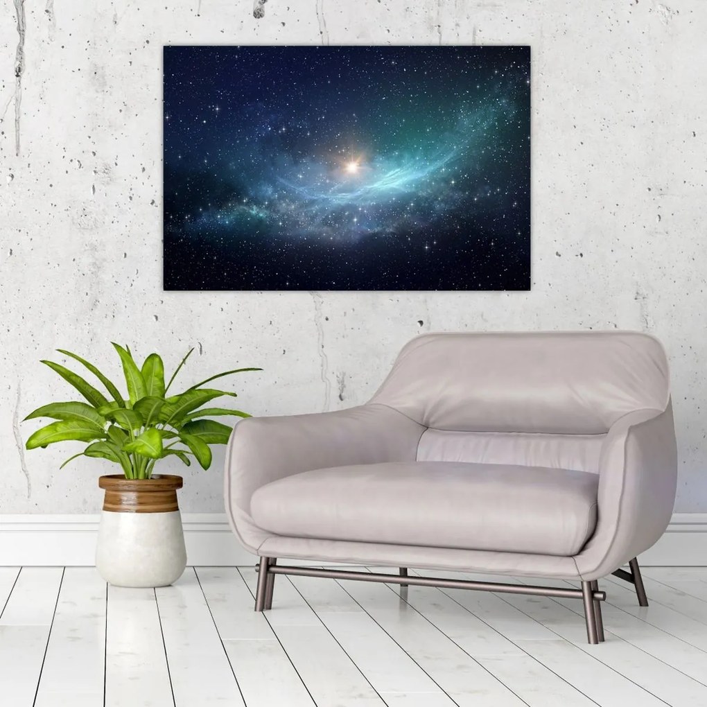 Tablou - Stele și nebuloase (90x60 cm)