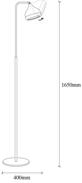 Lampadar YILDO 1xE27/40W/230V