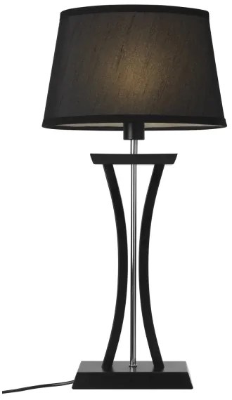 Cottex B2429SV - Lampă de masă NEW CHELSEA 1xE14/40W/230V, neagră