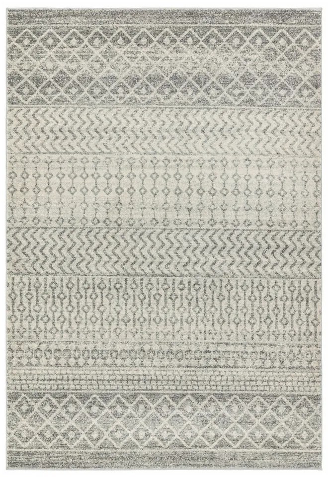 Covor grej 200x290 cm Nova Aztec Grey – Asiatic Carpets