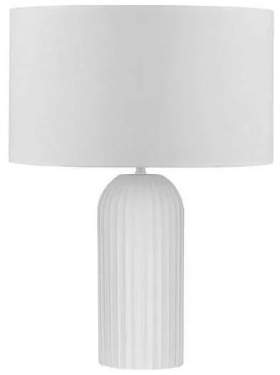 Veioza/Lampa de masa decorativa AMMOS alb