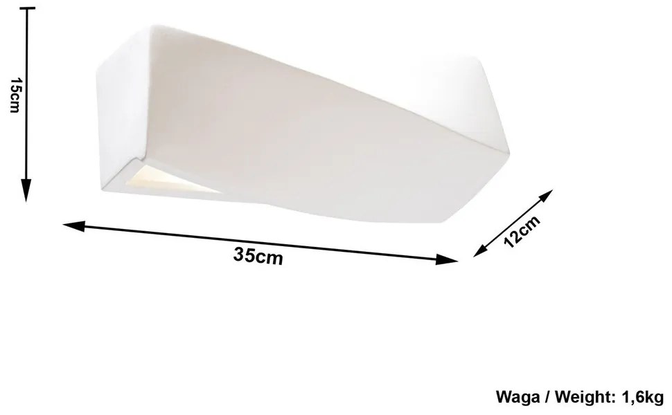 Aplică de perete Sollux Taurus Mini