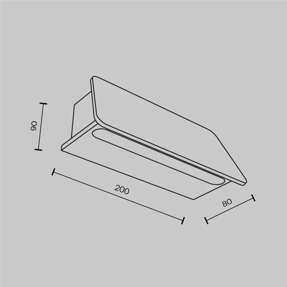 Aplica LED ambientala pentru exterior IP54 Trupp