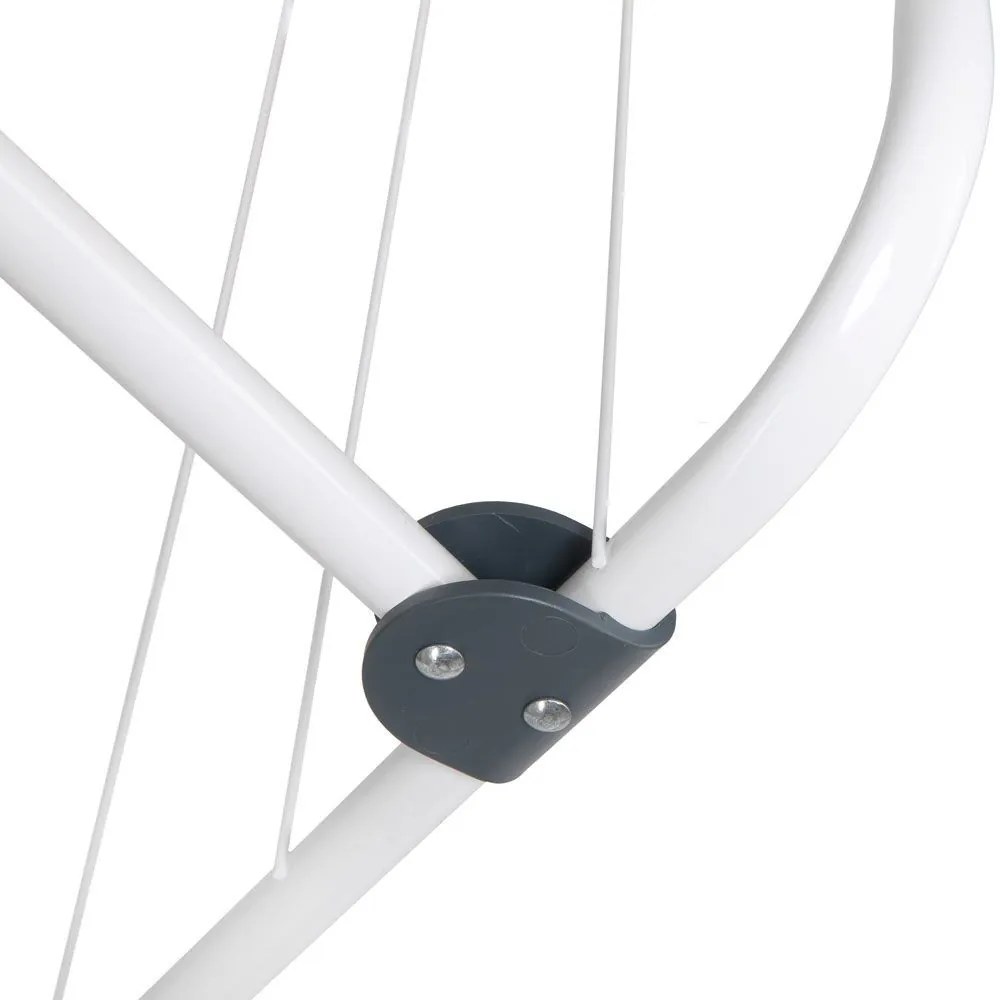 Uscator de rufe 54x62x145cm, alb, Velkea V200