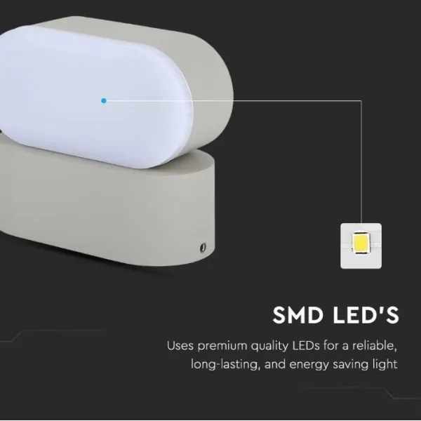 Aplică LED de exterior flexibilă LED/5W/230V IP65