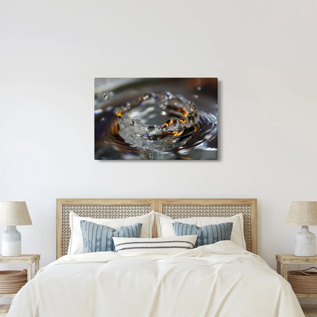 Tablou cu brățara din picături de apă (90x60 cm)