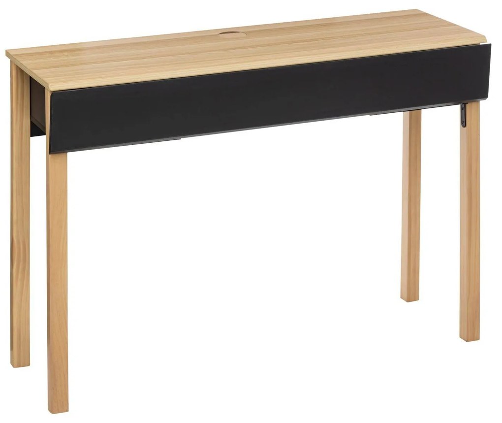 Consolă pentru hol Extensio cu spatiu de depozitare, 111 x 37,5 x 80 cm