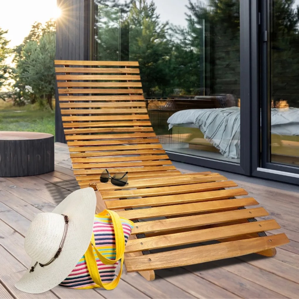 Leagăn BALI,155x60x93cm, maro natural Casaria