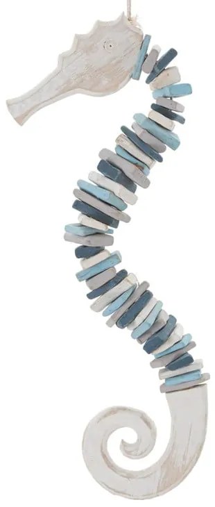 Decorațiune de perete din lemn 22x55 cm Sea Horse – Mauro Ferretti