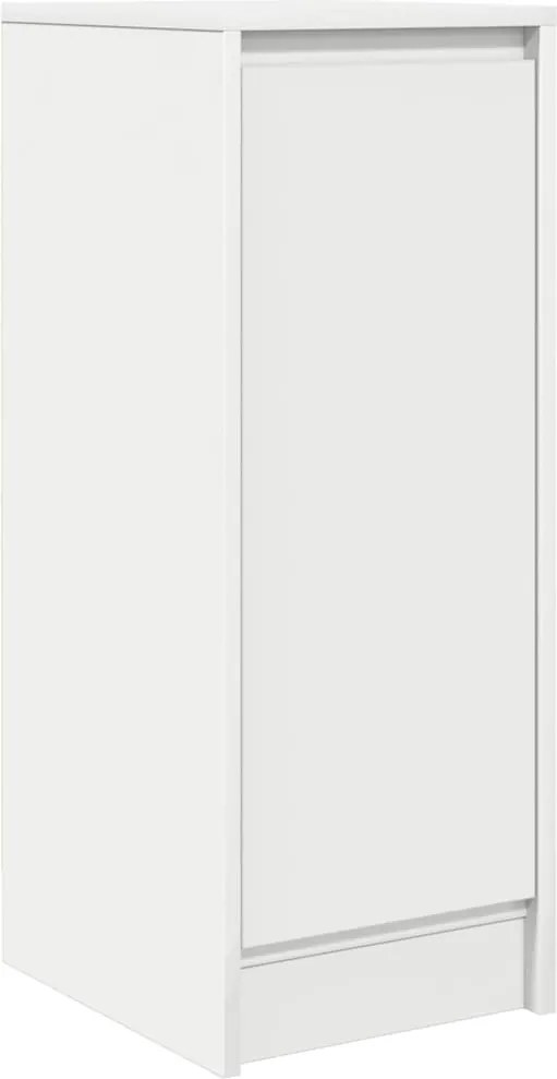 vidaXL Bufetă albă 29,5x34x76 cm din lemn prelucrat