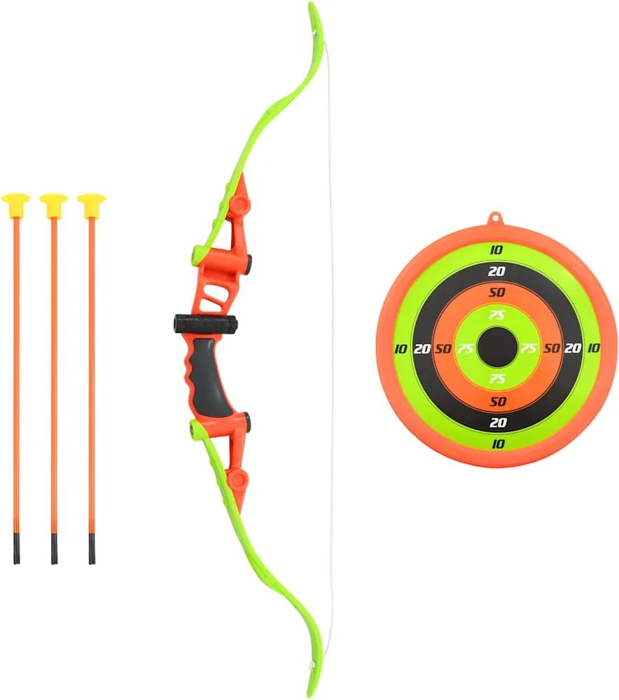 vidaXL Set tras cu arcul pentru copii, 5 buc., 68 cm