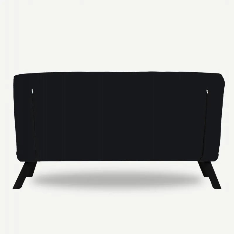 Canapea Extensibila cu 2 Locuri Sando 2-Seater - Black