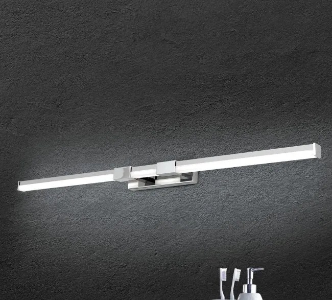 Aplica de perete LED pentru oglinda baie, IP44 Argo 75cm Soff 3-479 chrom OR
