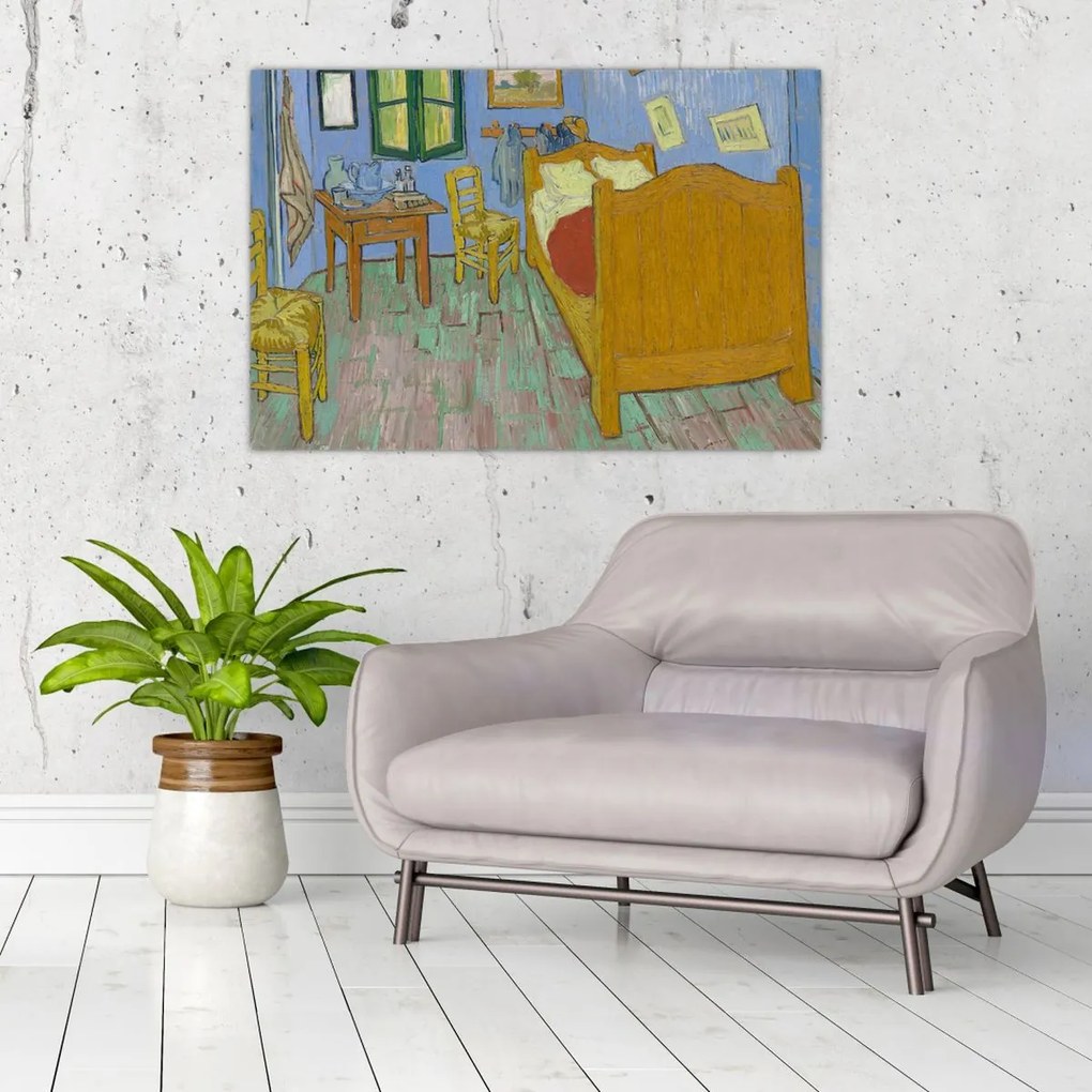 Tablou - Vincent van Gogh, The Bedroom, reproducere (90x60 cm)