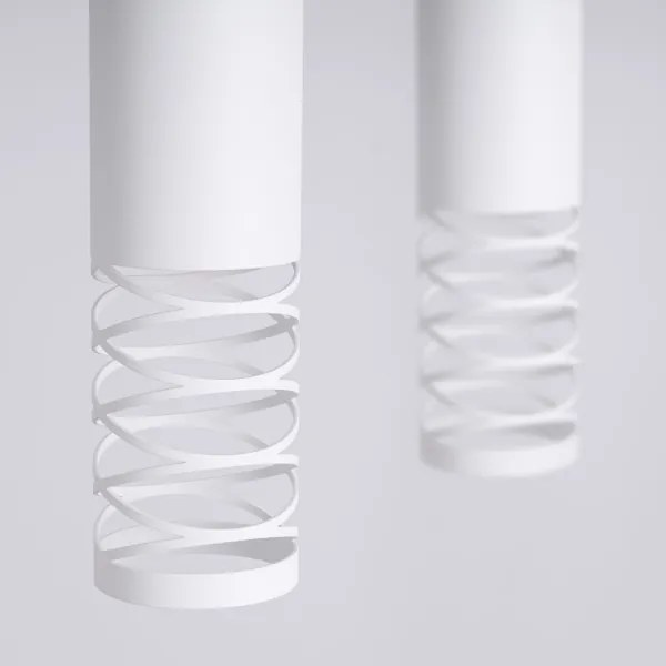 Lustră pe cablu Sollux SL.1687 LAMI 2xGU10/10W/230V alb