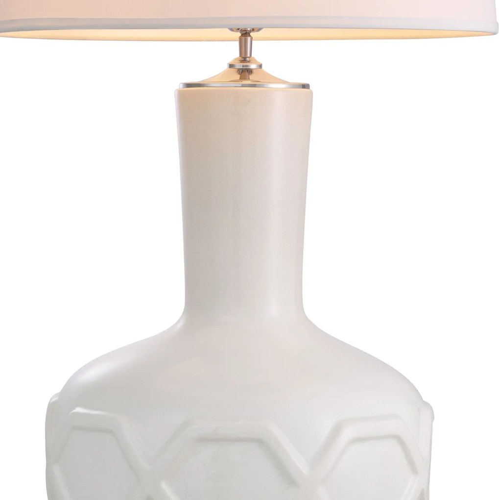 Veioza din portelan, Lampa de masa ultra-chic Lambert, H-112cm