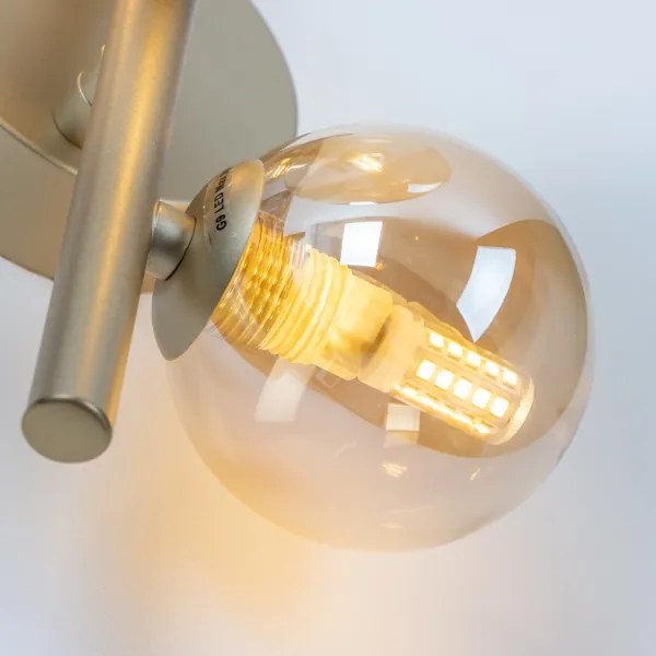 Aplică LED Brilagi MILLA 3xG9/3W/230V auriu