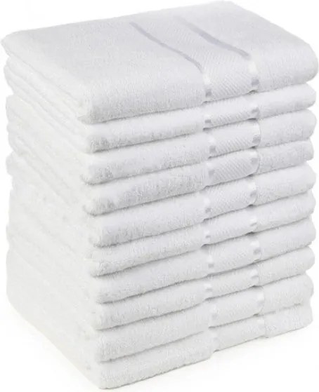 Set 10 Prosoape Premium din Bumbac 100% – 50×90 cm, 400g, Absorbție Superioară