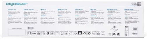 Panou LED încastrat Aigostar LED/50W/230V 4000K 120x30cm alb