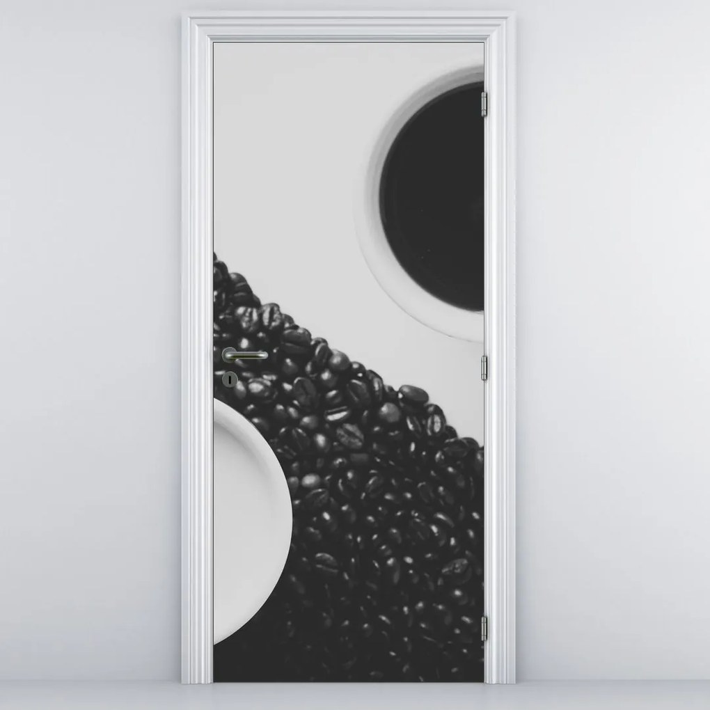 Fototapet pentru ușă - Cafea (95x205cm)