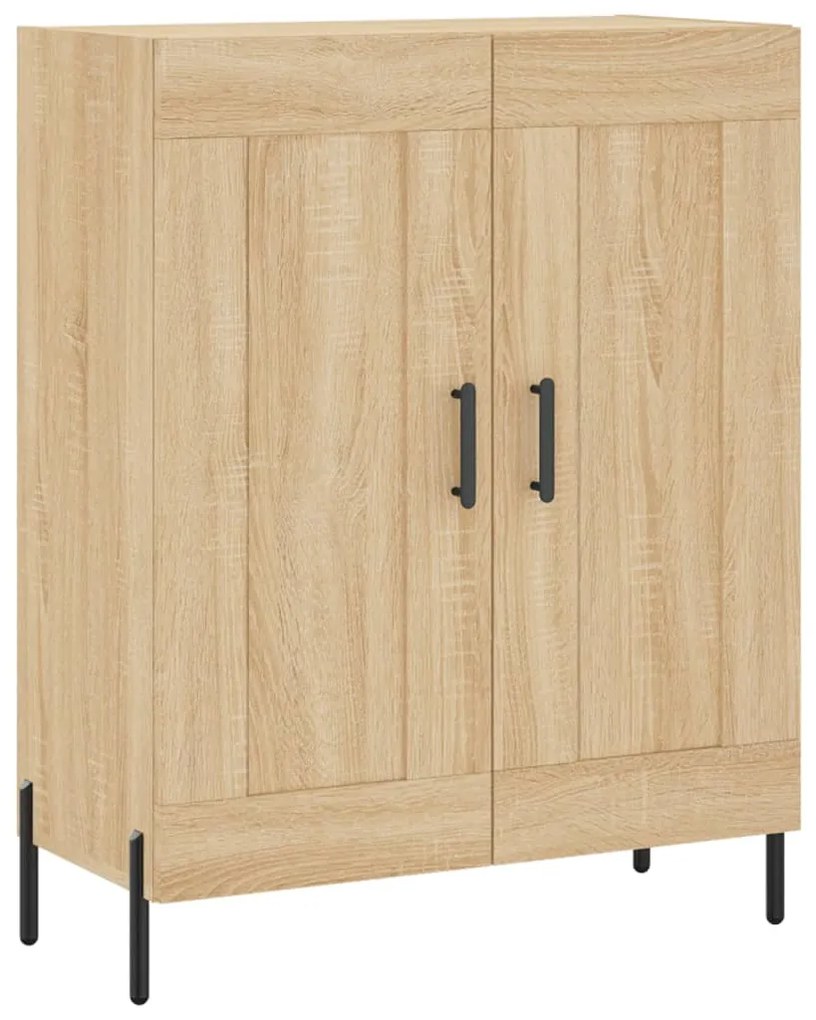 830207 vidaXL Servantă, stejar sonoma, 69,5x34x90 cm, lemn compozit