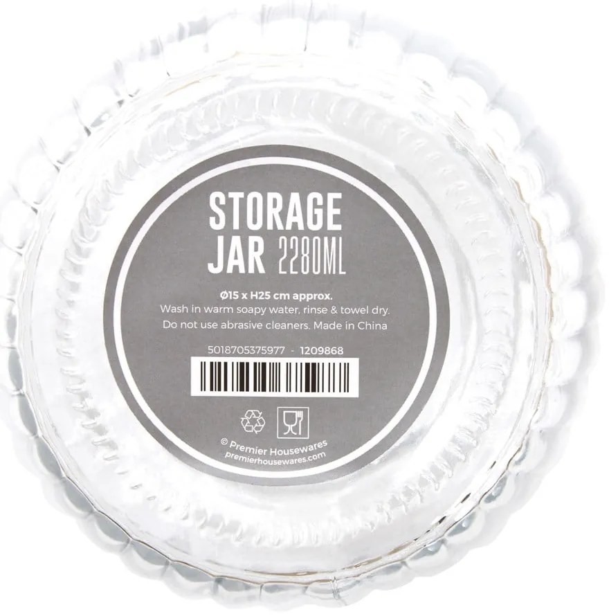 Recipient din sticlă Old fashioned – Premier Housewares