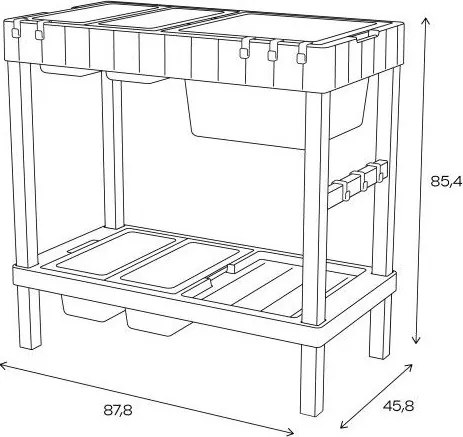 Pat ridicat de plante – Plastia