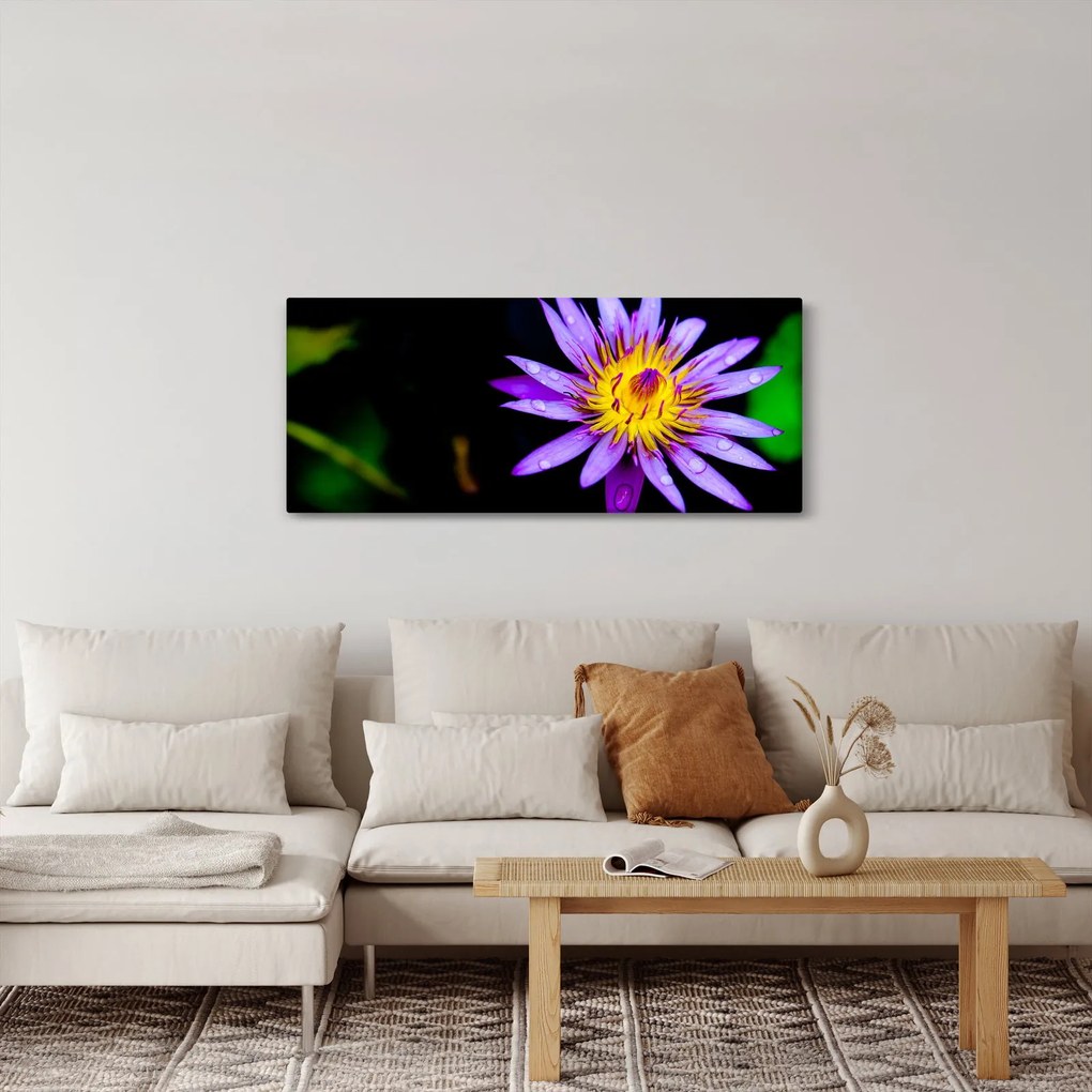 Tablou cu floare (120x50 cm)