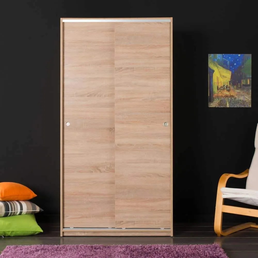 Dulap Adore Slide Compact, 2 usi glisante, 94 x 182 x 52 cm