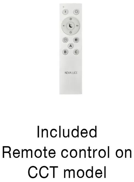 Lustra LED suspendata dimabila cu telecomanda LINUS D-45cm