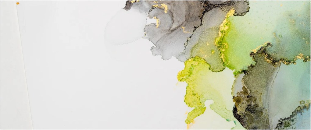 Tablou - Arta abstractă în cerneală (120x50 cm)