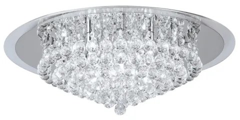 Plafonieră de cristal Orion DLU 2378/9/62 GLORIA 9xG9/40W/230V d. 62 cm crom