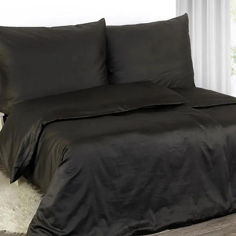 Goldea lenjerie de pat din satin de lux - model 005 200 x 200 și 2buc 70 x 90 cm