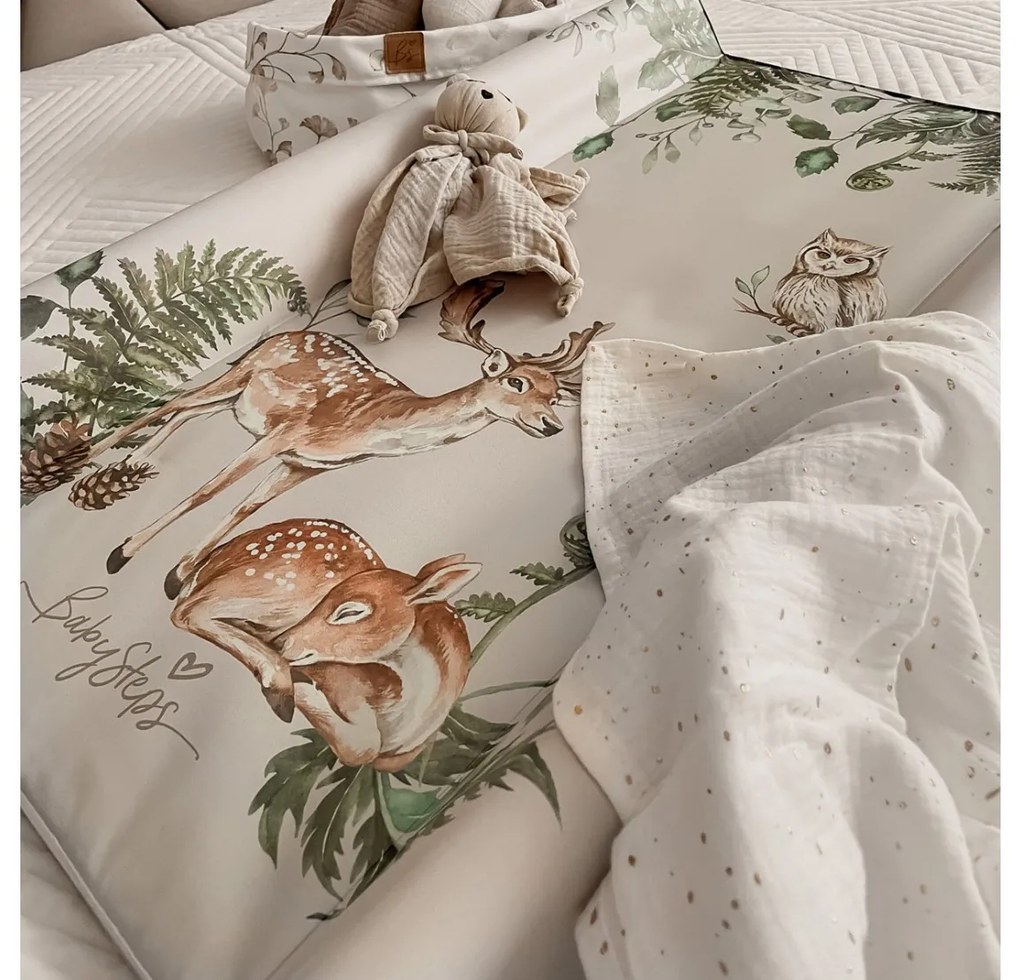 Saltea de infasat cu spate intarit si margini de protectie 50x80 cm, Magic Sea Animals