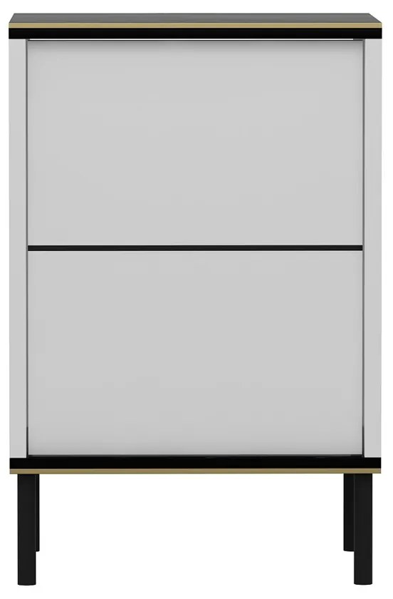 Măsuță de noptieră Imaj White Marble